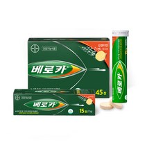 바이엘 베로카 튜브형 멀티비타민 45t + 튜브형 멀티비타민 15t 세트, 60정, 1세트