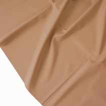 얇은 사계절 폴리스판 대폭 원단, 105 코코아베이지