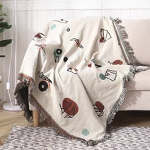 JCP 데일리 아이콘 패턴 블랭킷