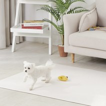 리꾸 러그형2 펫매트, 패브릭아이보리 + 패브릭그레이