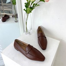 렌디 여성용 베이직하고 심플 앤 모던 로퍼 1cm