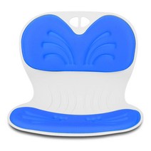 청심의자 컴포터블 커브와이드 C70 킹라지 자세교정의자, 블루