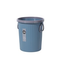 가정용 북유럽 스타일 쓰레기통 대, 04 캡이 없는 클래식 블루 압력 링, 1개