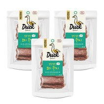 팜레시피 강아지 말랑말랑 오리완피 180g, 3개, 오리