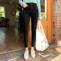 핑크시슬리 여성용 젤리 하이밴딩 스키니