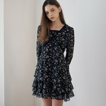 오앨 LACE TIERED MINI 원피스