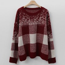 눈내리는 저녁 임산부 니트 상의