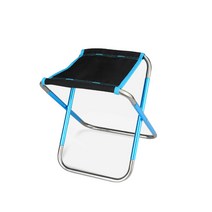 프랑온드 캠핑 낚시 접이식 의자 M, 블루, 1개