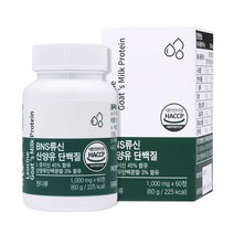BNS 류신 퀄리고트 식약처 해썹인증 산양유 단백질, 60정, 1개