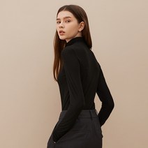 콜라보토리 여성용 Solid Turtleneck Top BECMB2003M