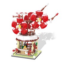 LIN07 미니블럭 아토미니 매화샵 00303LI, 혼합색상