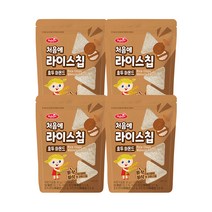 베베스트 처음에 바삭바삭 라이스칩 30g, 호두아몬드, 4개