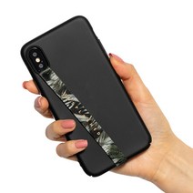 하이루프 휴대폰 핑거 스트랩, 35 UNSPLASHED KHAKI, 1개
