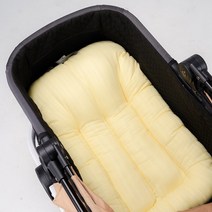 로띠에 강아지 유모차 방석 L, 로맨틱옐로우