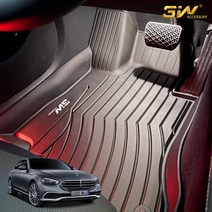 3W 에코라이너 FULL TPE 3D 카매트, 블랙, 벤츠 E class 하이브리드 (W213 E300e) 2020.01~