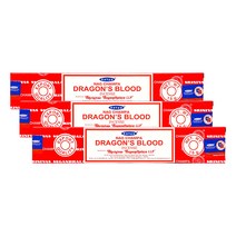 나그참파코리아 인센스 스틱 15g x 3p, 드래곤블러드