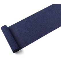 에이홉 리넨 발수 테이블러너, 네이비, 40 x 180 cm