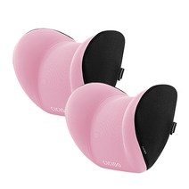 카템 자동차 CICIDO 스포츠 목쿠션 CT232, 핑크, 2개