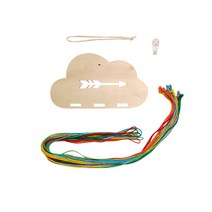 더리빙 DIY 머리핀 보관걸이 세트, 구름화살표, 컬러라인, 1세트