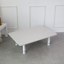 LPM 무광 샤르망 4단 높이조절형 테이블 900 x 600 mm, 라이트그레이