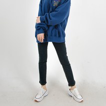 더간지 여성용 슬림핏 베이직 청바지