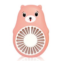 파인데이 바미라미 휴대용 미니 선풍기, 핑크