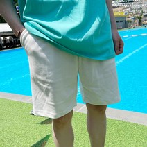 머시따 빅사이즈 트레이닝 츄리닝 밴딩 반바지