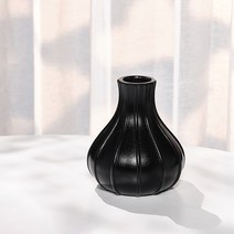 컬라피 북유럽식 거실 인테리어 꽃병, 블랙