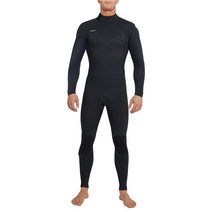 오닐 남성용 하이퍼프레이크 파이어 백집 풀 기모 웻슈트 4 / 3mm 5516OA, BLK
