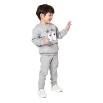 삼소니 아동용 기모 아이 상하의세트