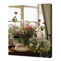 셀프페인팅 앤의 집 창가 풍경 정물화 그리기 DIY 40 x 50 cm, 25색