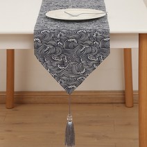에이홉 다양한 무늬 테이블 러너, IN 08, 너비 30cm x 길이 200cm
