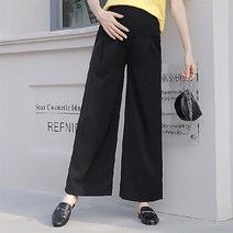 일자통 스트레이트 임산부 바지