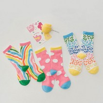 돌핀웨일 아동용 니삭스 3켤레 세트