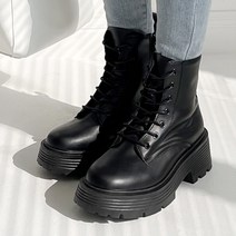 베니바니 레이스업 청키 앵클부츠 6cm BT6500