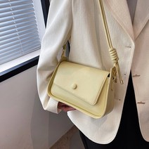 블랙스완 심플 원버튼 크로스 숄더백