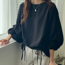 슈가펀 블리트 퍼프 블라우스