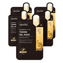 메디힐 오션 블랙 토닝 젤 마스크, 1개입, 5개