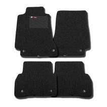 3더블유 에코라이너 전용 보조라이너 엣지 카매트 1열 + 2열, 블랙, 벤츠 GLS X166 2016년 10월 ~ 2020년 4월, 벤츠
