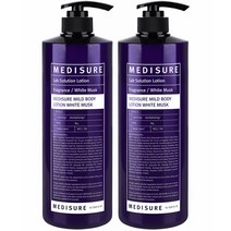 메디슈어 마일드 바디로션 화이트머스크향, 1000ml, 2개