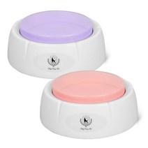 딩동펫 반려동물 훈련 녹음 간식벨 2종세트, 핑크, 퍼플, 1세트