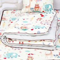 와이즈마마 유아 순면 커버분리형 이불, 애니월드