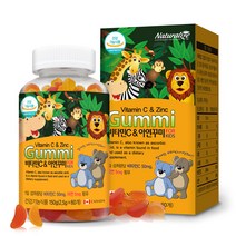 네추럴라이즈 비타민C 앤 아연 꾸미 60p, 150g, 1개