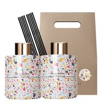 플렌느 마블 니치향 디퓨저 200ml x 2p, 피오니 블룸