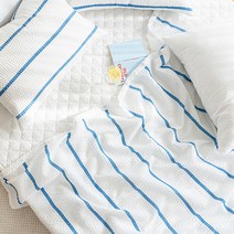 쉬즈홈 시어서커 홑이불 패드세트