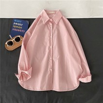 [핑크셔츠] 안다로미 여성용 베이레이아웃 셔츠