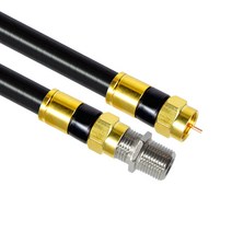마하링크 골드 고급형 RF 안테나 5C 연장 동축 케이블, MLZ-GRA030(블랙)