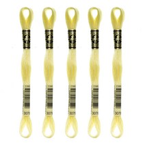 브랜드얀 DMC 자수실 25번사 5p, 3078번, 8m, 5개