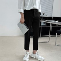 맨타임 남성용 QSZ 퀄리티 스판 링클프리 롱버젼 슬랙스