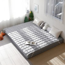 더블샵 패밀리 침대 패드, 포그그레이, Q+Q(305x205cm)
